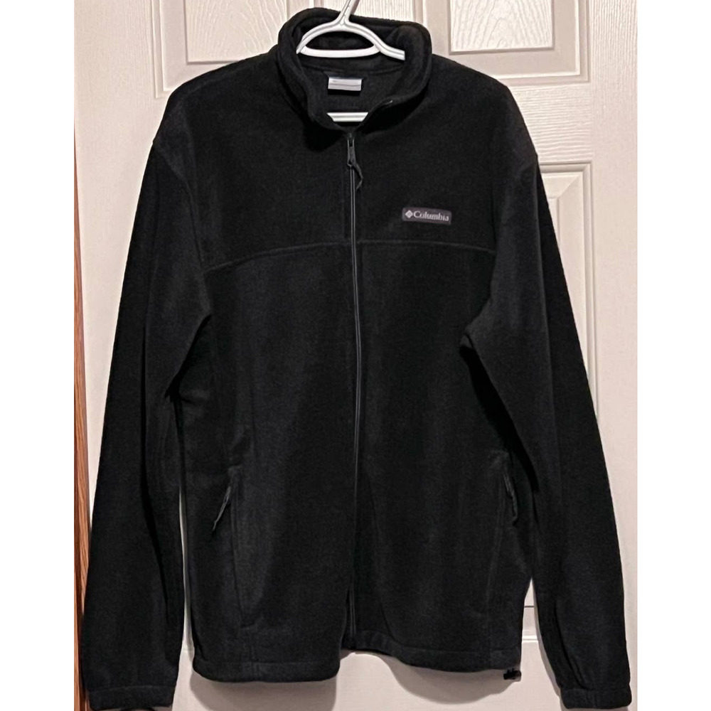 Columbia Sportswear Company Men's Gray Zip Up Fleece Size L